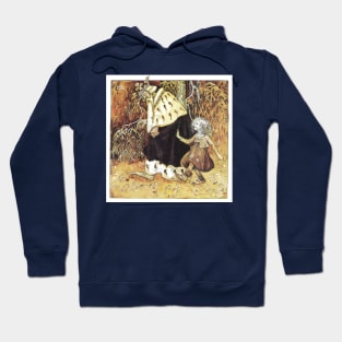 Linda Gold and the Old King - John Bauer Hoodie